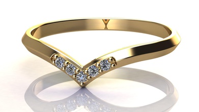 diamonds shape nesting ring jewelry luxury platinum wedding marriage shining elegant engagement printable jewel gem diamond tiffany jewellery gold fashion rings 3d print model - Mito3D