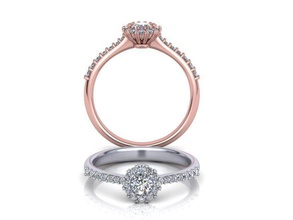 diana engagement ring besitzen paradies design n10312 druckbar 3dring usa kanada diamant europa klassisch einzigartig versprechen zart schmuck australien scheinen ringe 3d print model - Mito3D