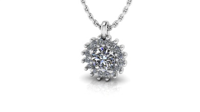 diana estilo diamantes colgante la joyería el de oro los las gemas diamante piedras preciosas recortes clásico colgantes joya imprimible brillante plata collar sterling zafiro 3d print model - Mito3D