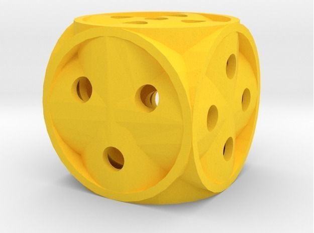 würfel spiel chance glück geschenk schlüsselanhänger haus tabelle motor gadget zubehörteil valentinstag herausforderung spiele spielzeuge 3D print model - Mito3D
