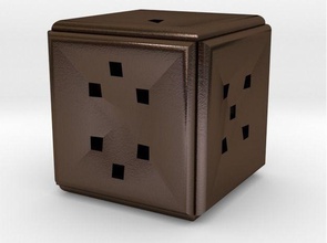 würfel chance glück geschenk spielzeug spiel kunst schlüsselanhänger anhänger bildung herausforderung miniaturen ostern spiele spielzeuge 3d print model - Mito3D