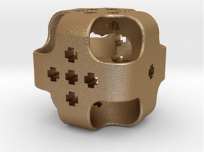 los dados juegos-juguetes juego casa art de regalo el colgante llaveros la joyería oportunidad gadgetchallenge artchallenge juegos juguetes imprimible reto 3d print model - Mito3D