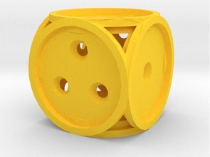 dice games-toys game chance luck art design table house gift present gadget accessory artchallenge games toys accessories 3d print model - Mito3D