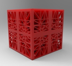 dados impressionante Projeto 3dprinting cubo sorte presente jogando brinquedo chance cúbico complexo desejando barato 3d design simples pôquer jogos brinquedos 3d print model - Mito3D