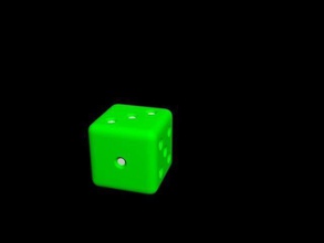 dado giochi cubo piazza gioco poker plastica opportunità fortuna giocare giocattoli 3d print model - Mito3D