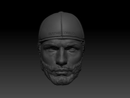 dickon tête sculpter journées disparu homme sombre visage personnage corps révolu vidéo Jeu jeu bandes dessinées dessin animé cinéma Douane hottoys attraction Jeux jouets 3d print model - Mito3D