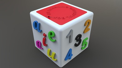 didactique cube jouet 3d enfants bébés jeux jouets 3d print model - Mito3D