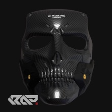 die hardman masque dur cuire mort kojima cosplay accessoires loisir diy 3d print model - Mito3D