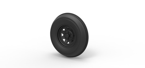diecast front wheel dune buggy hobby-diy tire part car vehicle hobby diy automotive 3d print model - Mito3D