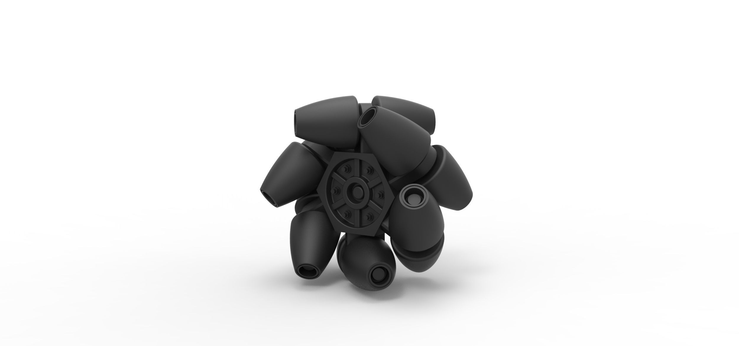 diecast mecanum wheel hobby-diy part car vehicle toy omny hobby diy automotive 3D print model - Mito3D