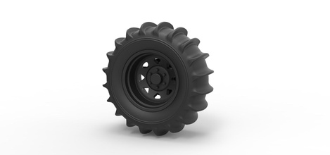 diecast rear wheel dune buggy hobby-diy tire part car toy games toys hobby diy automotive 3d print model - Mito3D