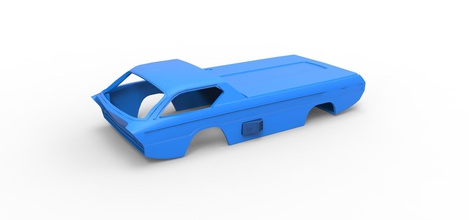 moulé sous pression shell modèle dodge deora échelle de 1 à 24 loisirs-bricolage voiture véhicule concept corps partie jouet d'impression imprimable la conception passe-temps le bricolage hobby l'automobile 3d print model - Mito3D