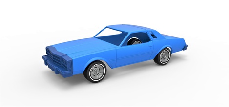 fundido a presión shell ruedas de la vieja escuela coches escala 1 25 hobby-diy coche juguete impresión imprimible hobby diy afición bricolaje automoción 3d print model - Mito3D