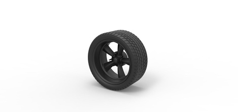 diecast sport wheel 3 tire car vehicle toy hobby diy automotive 3d print model - Mito3D