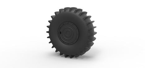 diecast wheel sherp atv hobby-diy tire part car vehicle qnw toy hobby diy automotive 3d print model - Mito3D