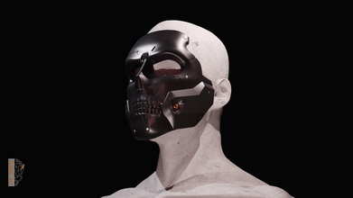 diehardman mask death stranding deathstranding cosplay props deathstrandingcosplay ludens fragile 3dmodel 3dprint 3d kojima games toys game accessories 3d print model - Mito3D