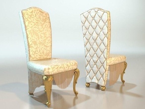 dien Royal palais 34 meubles chaise siège contemporain luxe confort élégant rétro classique tapisserie bois restaurant véhicule sièges fauteuil maison 3d print model - Mito3D