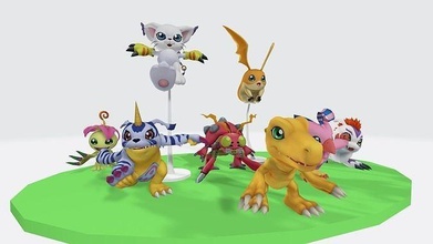 digimon moster anime cartoon 3dmodel games toys 3d print model - Mito3D