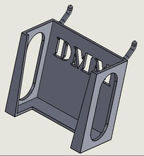 multímetro digital titular pegboards hobby-diy dmm hobby diy mecânico partes mecânicas 3d print model - Mito3D