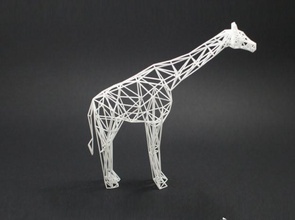 digital safari giraffe tiere savanne giraffen zoo afrikanisch afrika wild kunst skulpturen 3d print model - Mito3D