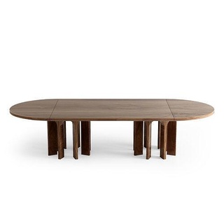 dîner table 8 meubles intérieur chaise bois moderne conception chambre manger vivant lampe contemporain maison 3d print model - Mito3D