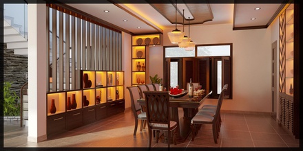 Yemek Odası ev yemek oda 3d model google ücretsiz mutfak 3d print model - Mito3D