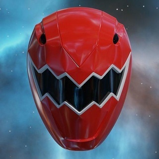 dino tuono rosso ranger casco energia potente cosplay budwin oggetti scena morphin passatempo Fai 3d print model - Mito3D