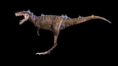 dinosaurio fotorrealismo reptil lagartija dientes fauna silvestre arte 3d print model - Mito3D