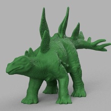 dinosauro pic dos 2 monstre animale prehistoire preistorico arte sculture 3d print model - Mito3D