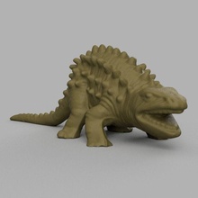 dinosaure pic dos dino monstre creature nature predator rex tyrannosauru dinosaur lizard fantasy fictional games toys 3d print model - Mito3D