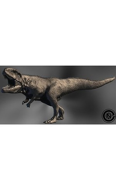 dinosaurio mapusaurus rosadas carnívoro paleontólogo fósiles prehistórico ciencias biología 3d print model - Mito3D