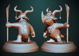 dinozavrik art print dino figurka figure dragon cartoon characters statue other 3d print model - Mito3D