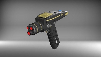 scoperta phaser stella trekking stampabile 3d modello stl Stampa pistola arma attrezzo fan arte Fai passatempo cosplay giocattolo 3d print model - Mito3D