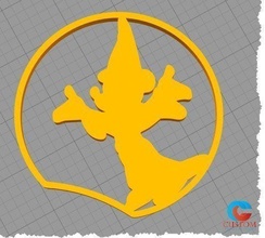 Disney inspirado rato orelhas feiticeiro mickey arco cabelo Aprendiz moda 3d print model - Mito3D