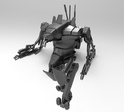 distrito 9 mech robot personaje armadura ciencia ficción vehículo juegos juguetes 3d print model - Mito3D