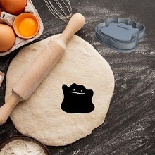 ditto cookie cutter pastry dough biscuit sugar food cookies cutters pokemon house kitchen dining 3d print model - Mito3D