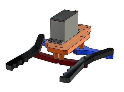 DIY Roboter Greifer Ausrüstung Maschine Werkzeug mechanisch Hand 3dprinter Spielzeug lehrreich Klaue Versammlung Automatisierung Arm Hobby Robotik 3d print model - Mito3D