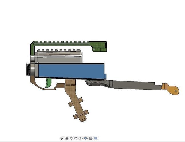 inferno airsoft bullpup fai kit cyma cyma040 ak74 ak47 giocattoli giocattolo giochi 3D print model - Mito3D