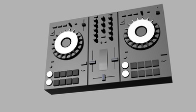 dj-setup hobby-Heimwerker Körper business cadrng Essen Haus Technologie sound audio hobby diy - Elektronik 3d print model - Mito3D