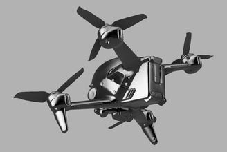 dji fpv zangão quadcopter mavic ar inspirar óculos helicóptero corrida gopro vídeo câmera passatempo faça eletrônicos 3d print model - Mito3D