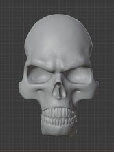 dmc diable crâne dante cosplay intello film 3 costume jeux vidéos anime tête anatomie homme démon Satan armure Jeux jouets 3d print model - Mito3D