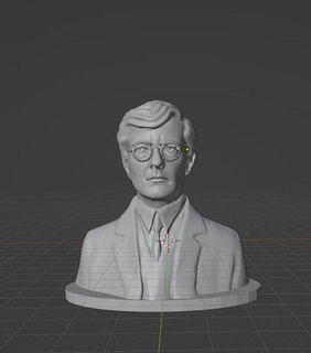 dmitri Shostakovich dmitrishostakovich RalphWilliams ralphvaughanwilliams Ralph Vaughan oliver messian compositor organista músico bach vivaldi Mozart francês salieri arte esculturas 3d print model - Mito3D