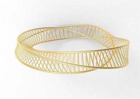 ADN bracelet conception bijoux bracelets 3dprint mode argent pendentif bague diamant or Collier boucle d'oreille imprimable sterling gemme élégant 3d print model - Mito3D