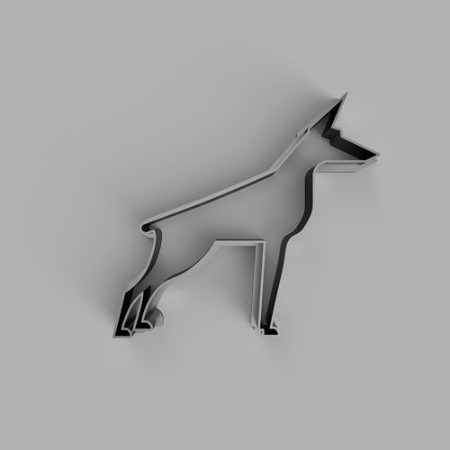 doberman coupeur biscuit stl dossiers 3d cuisinier emporte pièces chienstl douanes cookie personnalisé 3dprint fichier fichiers merveille animauxtl bébé taille pénis clitoridien dcstl stlpack maison cuisine manger 3D print model - Mito3D