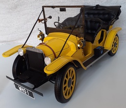 doktor Bessie araba 3 boyutlu Yazdır stl model takım araç Sarı John pertwee üncü ölçek tekerlek büyük şef stüdyolar hobi kendin yap 3d print model - Mito3D