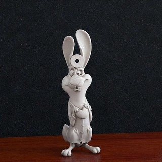 médico liebre Conejo conejito Ciencias medicamento hospital salud animales dibujos animados Pascua Resurrección Arte esculturas 3d print model - Mito3D