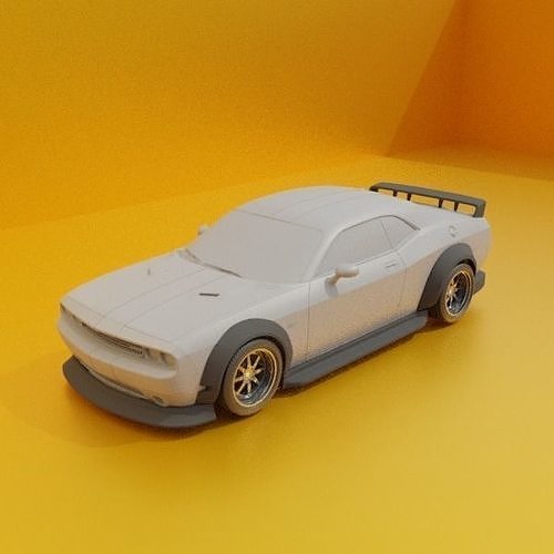 ausweichen herausforderer körper kit 09sept 01 wagen chevrolet camaro transkit bodykit widebody pixel3d tamiya revell rc amt 124scale druckguss heiße reifen majorette hobby diy automobil 3D print model - Mito3D