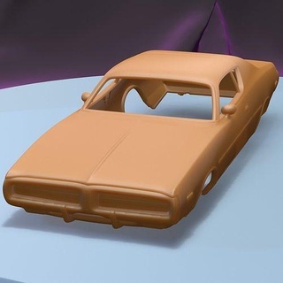 esquiva carregador 1972 imprimível carro corpo fenda escalextrico Tamiya rc miniz controle rastejante ninco Kyosho scx axial jogos brinquedos acessórios 3d print model - Mito3D