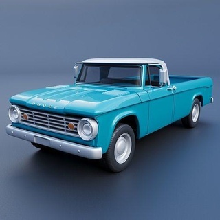 atlatmak d100 1967 araba arabalar araç hobi Oto otomotiv güç vagon Veri deposu kamyon ölçek model tekerlek sla fdm Yazdır rc oyuncak kendin yap 3d print model - Mito3D