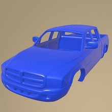 schivare dakota sport quad taxi 2000 stampabile macchina corpo 1 10 parti scalextric tamiya rc miniz crawler 3d print model - Mito3D